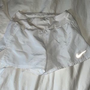 NWOT white nike shorts!